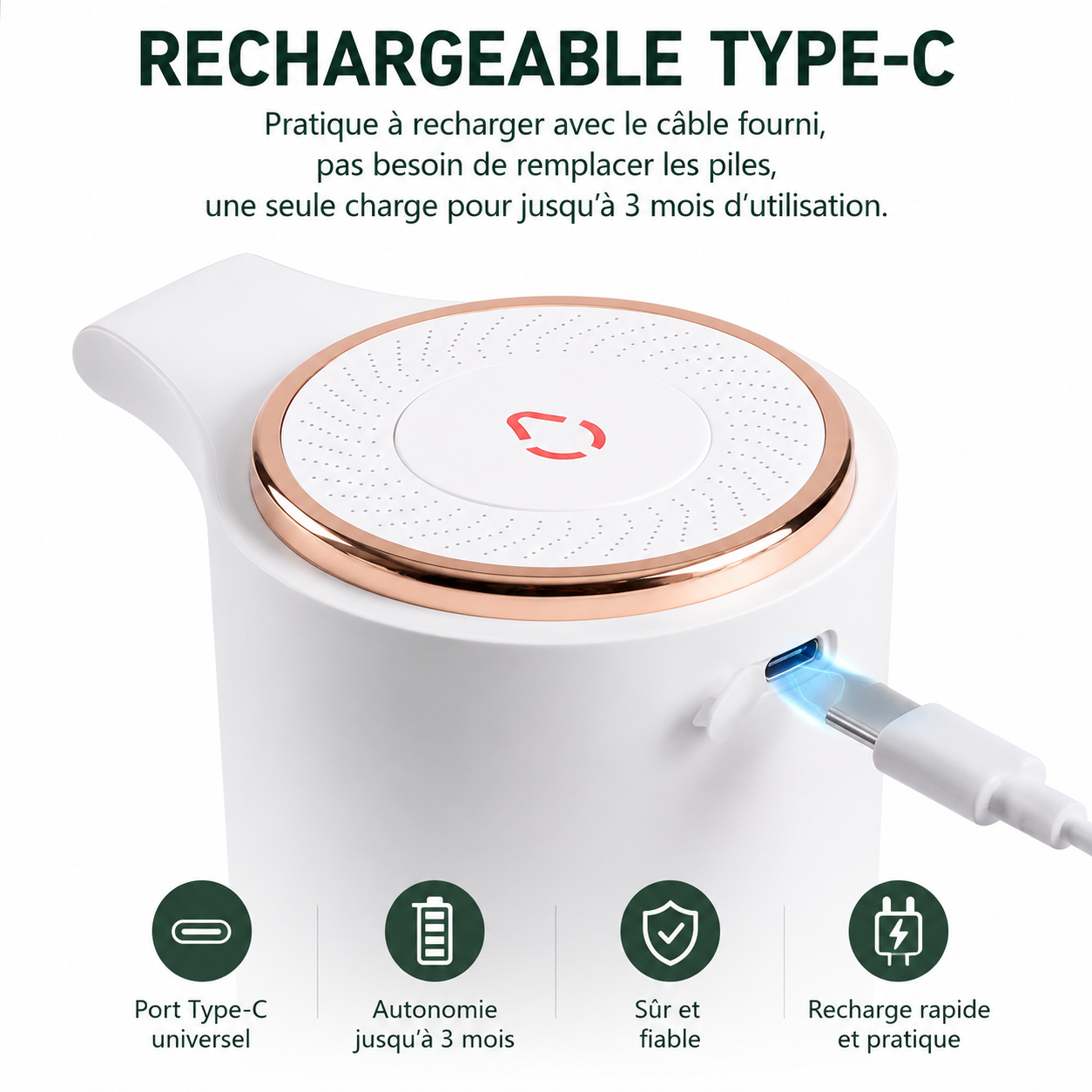 Distributeur Automatique de Savon Moussant & Diffuseur d’Aromathérapie 2-en-1